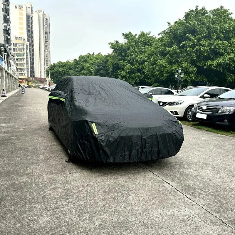 Universal Car Cover Black Outdoor