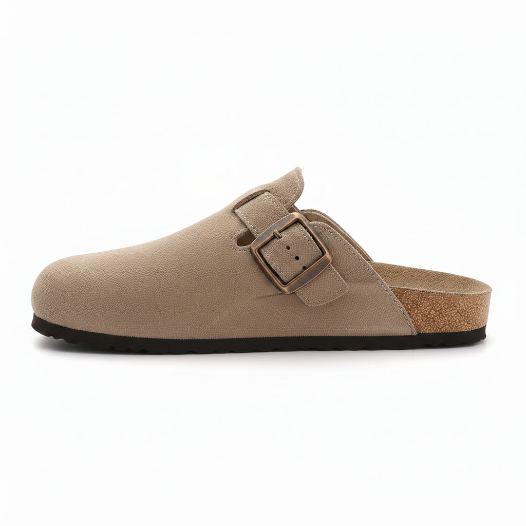 OldMoney Wildleder-Clogs