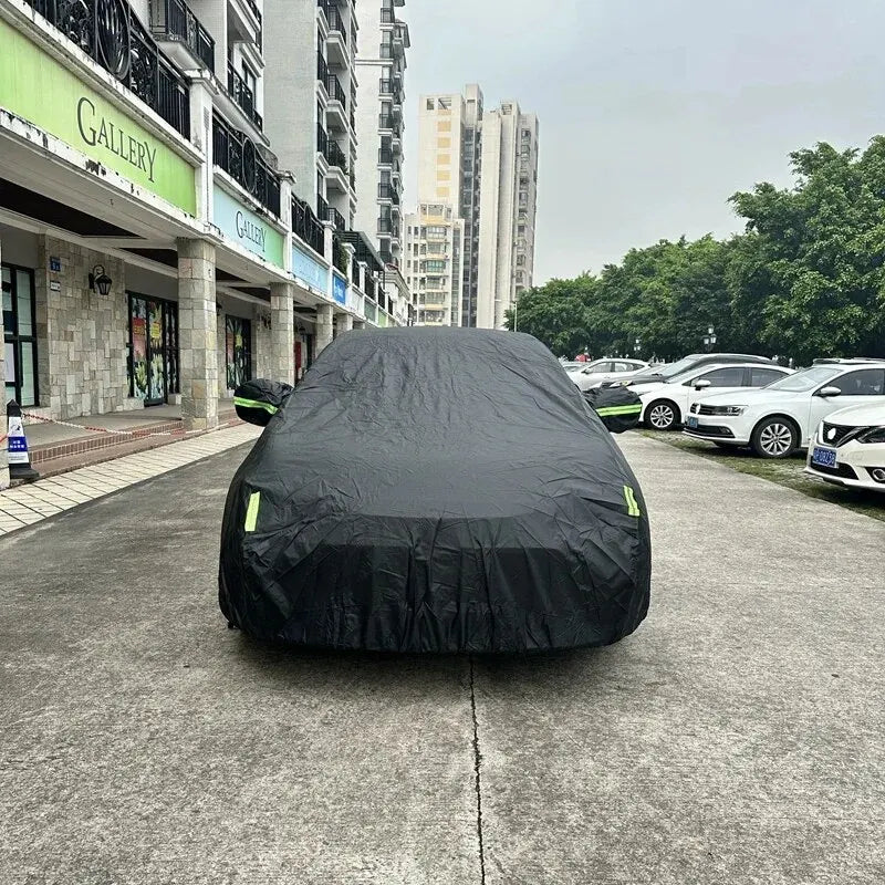 Universal Car Cover Black Outdoor