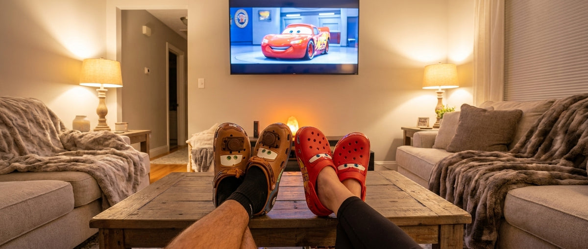 Crocs Rayo McQueen y Mate - el dúo más cómodo