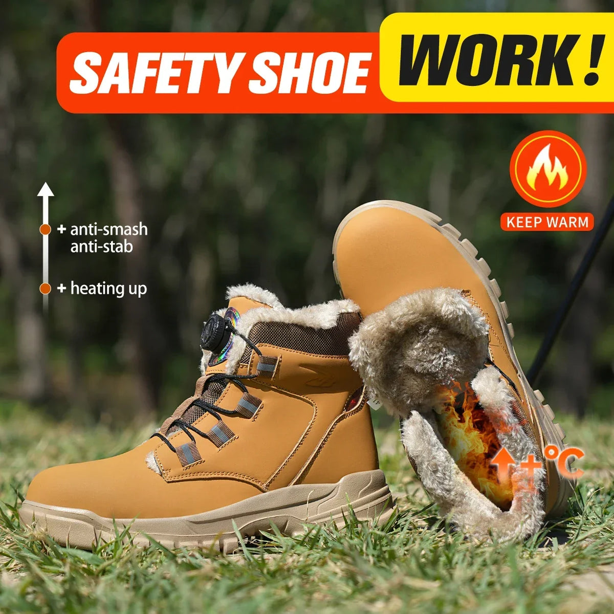botas de trabajo para el invierno