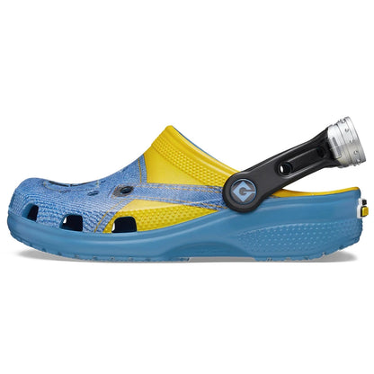 crocs minions adulto amarillas vista frontal