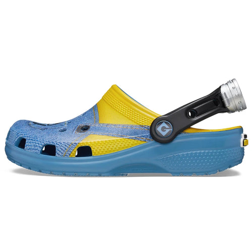 crocs minions adulto amarillas vista frontal