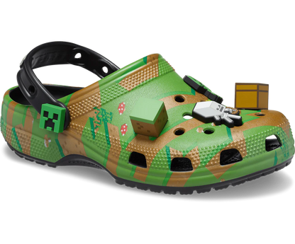 crocs minecraft niño suela antideslizante