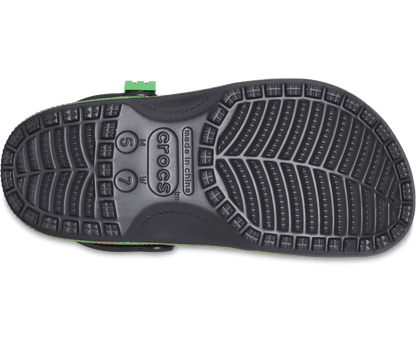 crocs minecraft niño parte trasera
