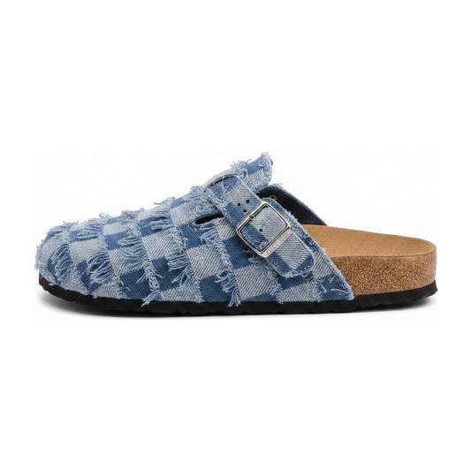 Zuecos Denim Hombre Corcho - Don Zapas