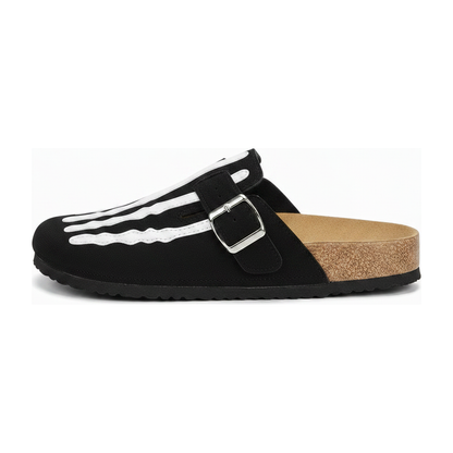Zuecos Hombre Estampado Esqueleto - Don Zapas