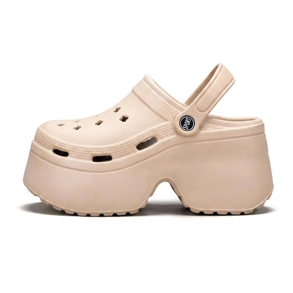 Zuecos Plataforma Mujer Crocs Altos - Don Zapas