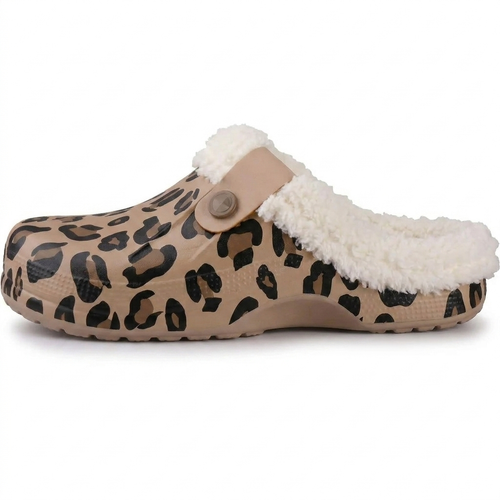 Zuecos con Borreguillo Leopardo - Don Zapas