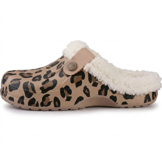 Zuecos con Borreguillo Leopardo - Don Zapas