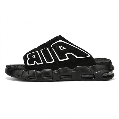 Sandalias Air Uptempo negro - Don Zapas