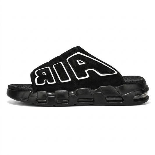 Sandalias Air Uptempo negro - Don Zapas