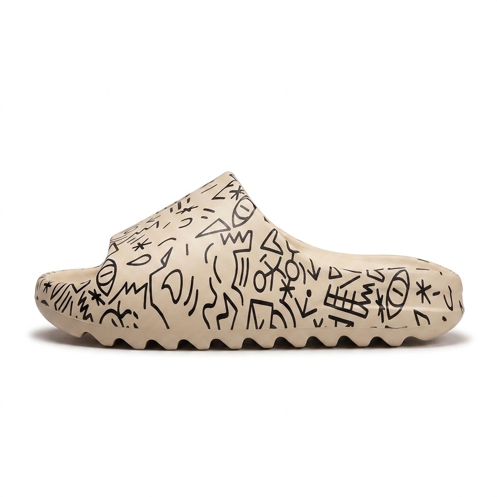 Sandalias de verano estampadas mujer