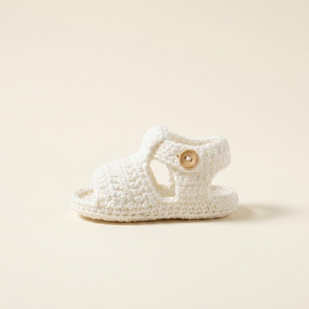 Sandalias crochet bebe