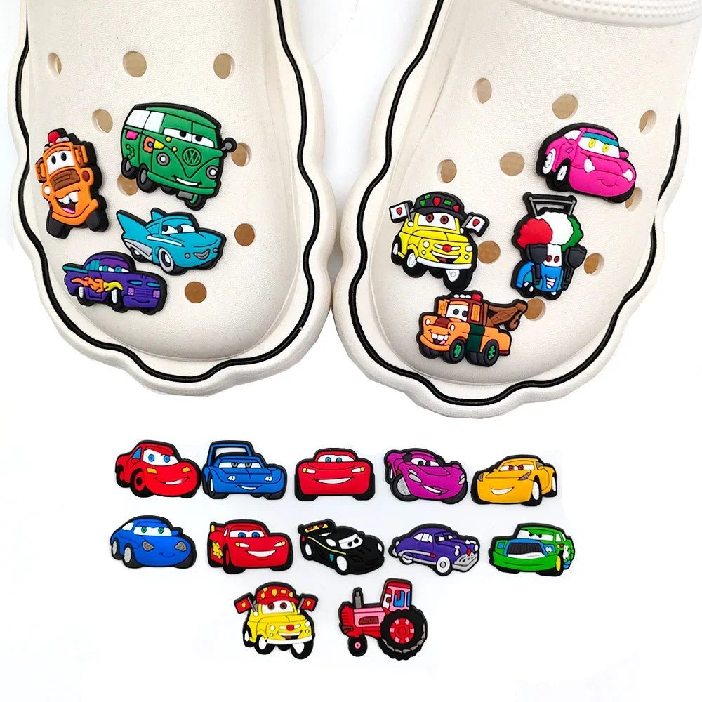 charms para crocs diseño cars