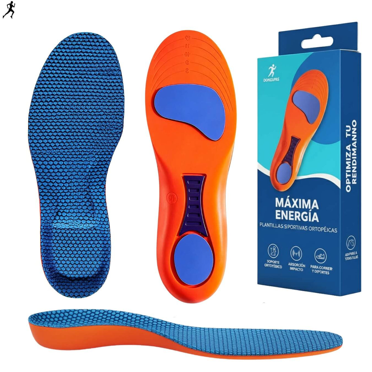 Semelles orthopédiques de sport Pro+™