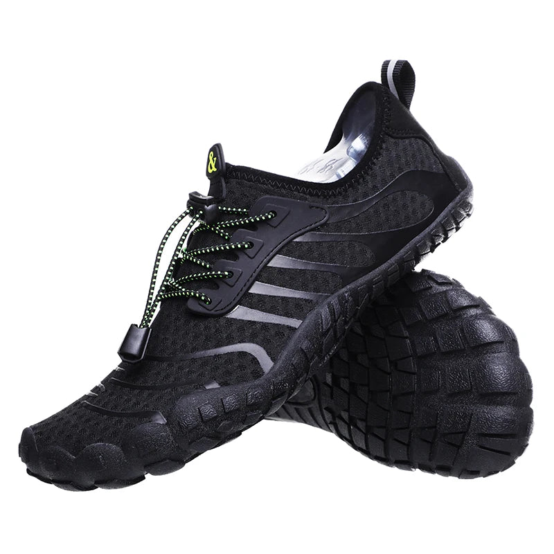 zapatillas con forma de dedos