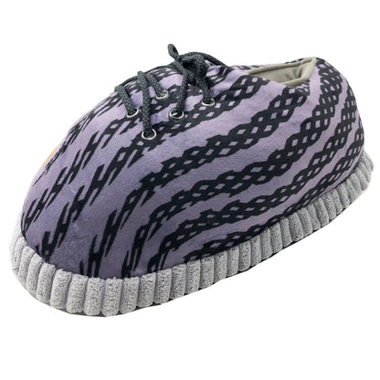 zapatillas estar casa yeezy gris detalle lateral