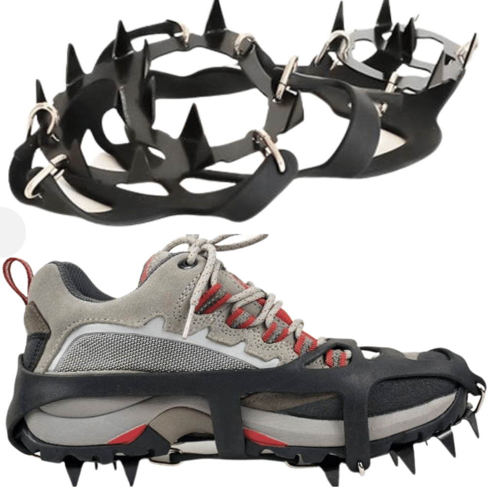 crampones nieve zapatillas hielo senderismo montaña