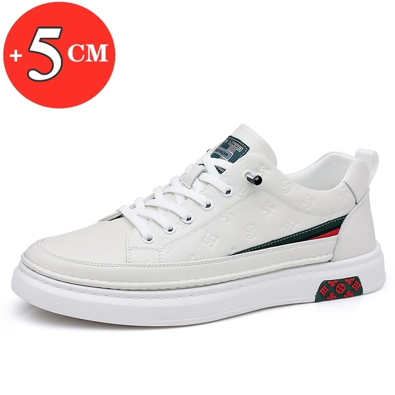 Scarpe da ginnastica con plateau da uomo