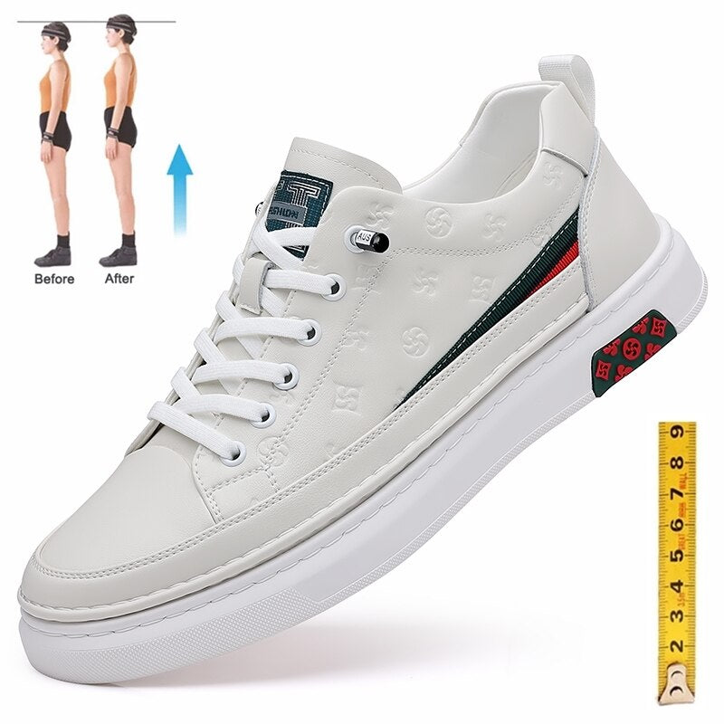 Scarpe da ginnastica con plateau da uomo