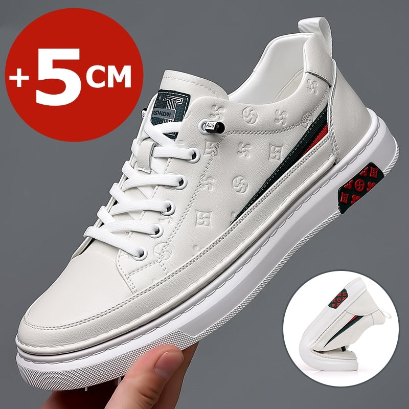 Scarpe da ginnastica con plateau da uomo