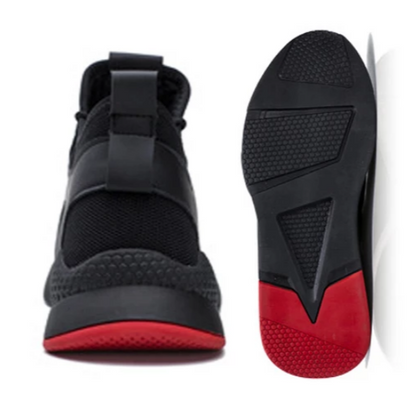 zapatos seguridad deportivos hombre marrón punta acero