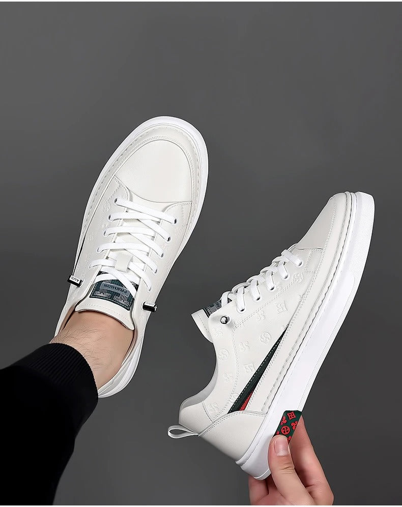 Scarpe da ginnastica con plateau da uomo