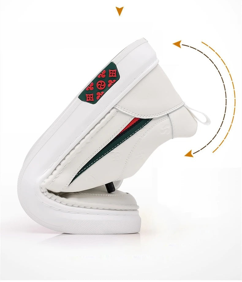 Scarpe da ginnastica con plateau da uomo