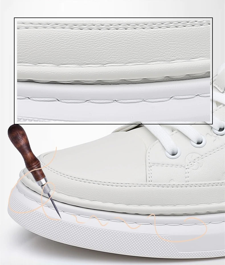 Scarpe da ginnastica con plateau da uomo