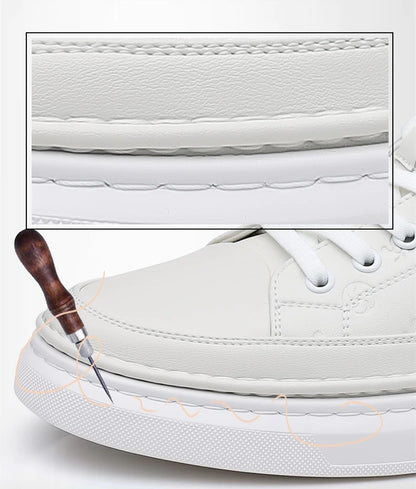 Scarpe da ginnastica con plateau da uomo