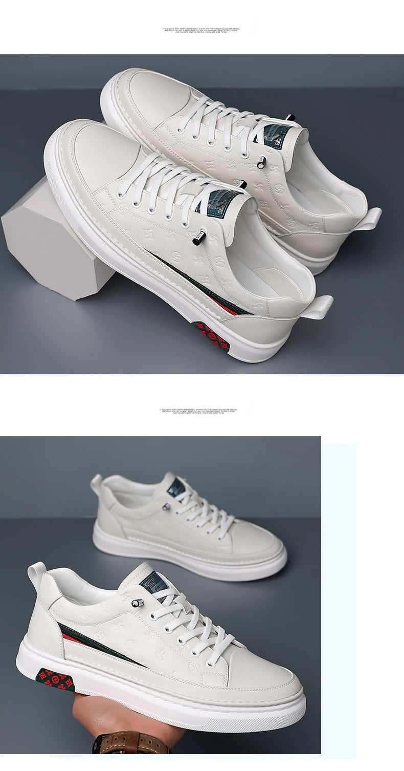Scarpe da ginnastica con plateau da uomo