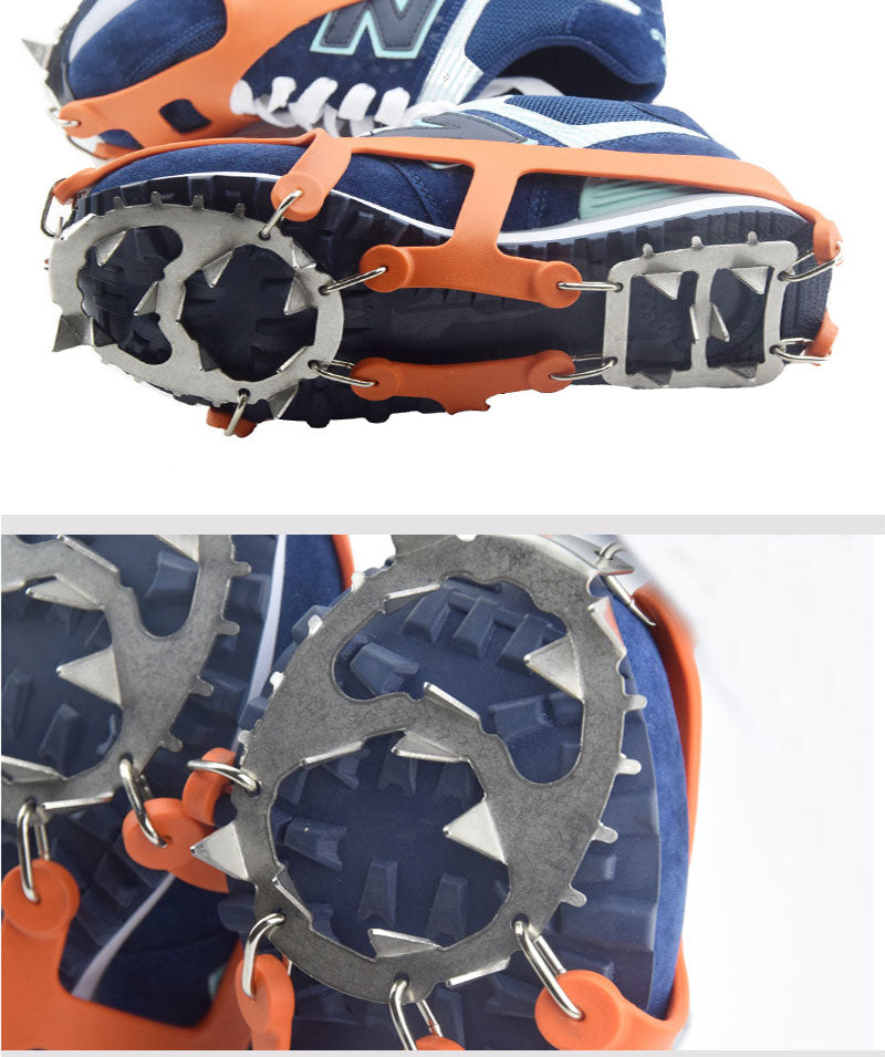 crampones zapatillas nieve antideslizante agarre hielo
