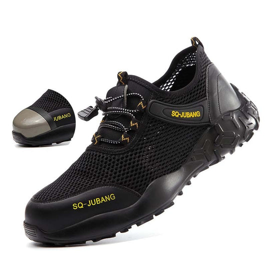 zapatillas seguridad verano transpirables punta acero hombre