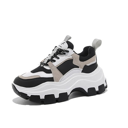 zapatos altos mujer suela gruesa plataforma casual