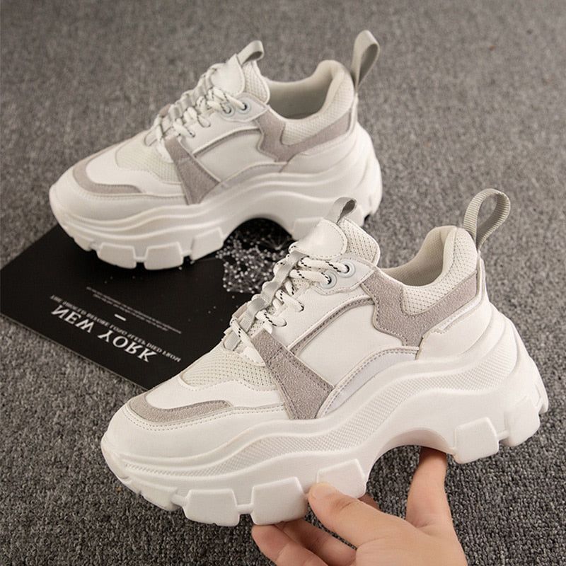 zapatillas mujer suela alta plataforma casual urbanas