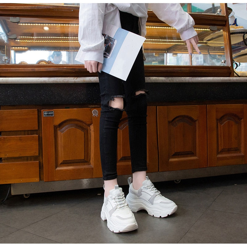 Zapatillas Suela Gruesa Mujer - Don Zapas