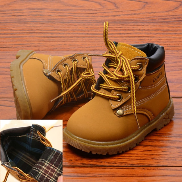 Baby Winter Boots Timberland Style