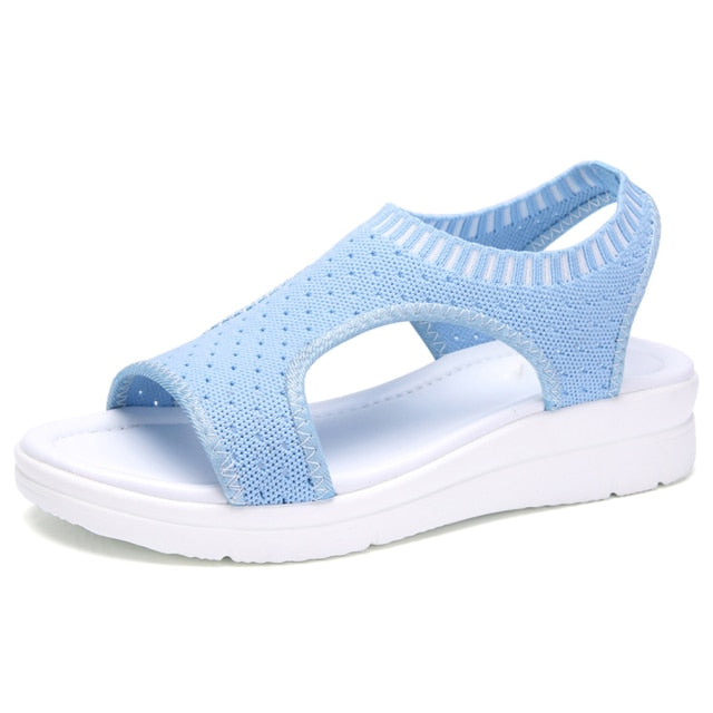 sandalias plataforma mujer verano cómodas elegantes