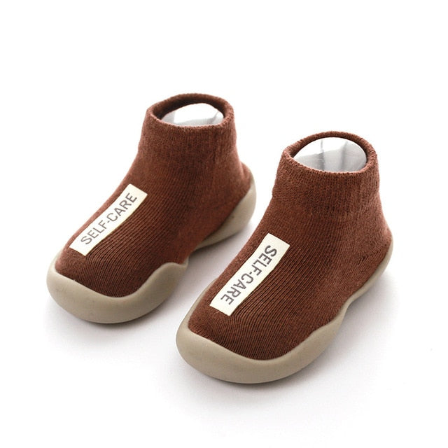 zapatos blandos bebe niña rosa suela goma suave