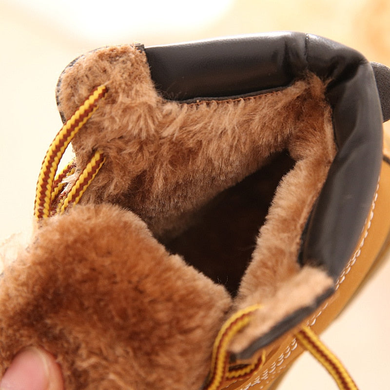 Baby Winter Boots Timberland Style