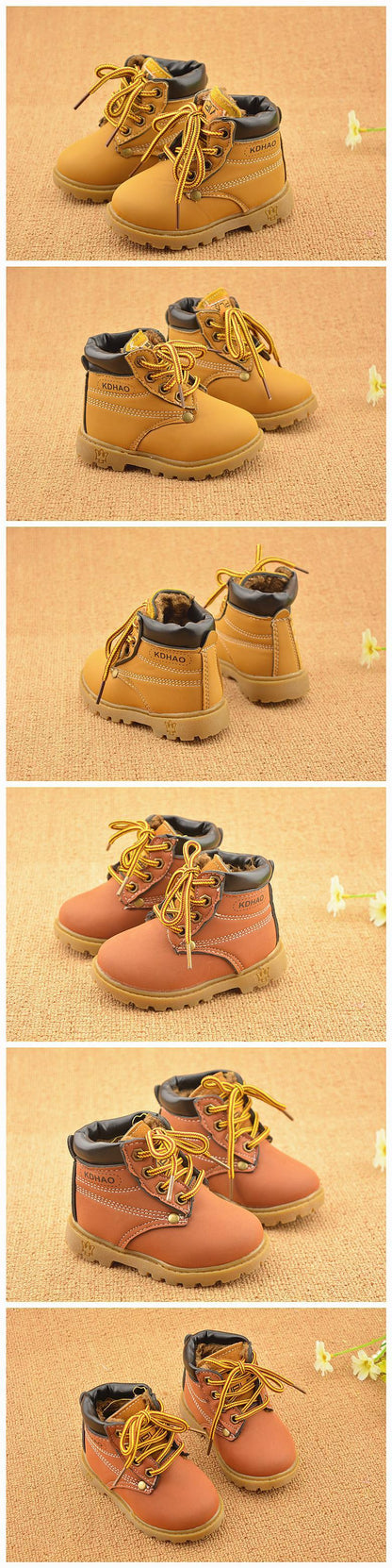 Baby Winter Boots Timberland Style