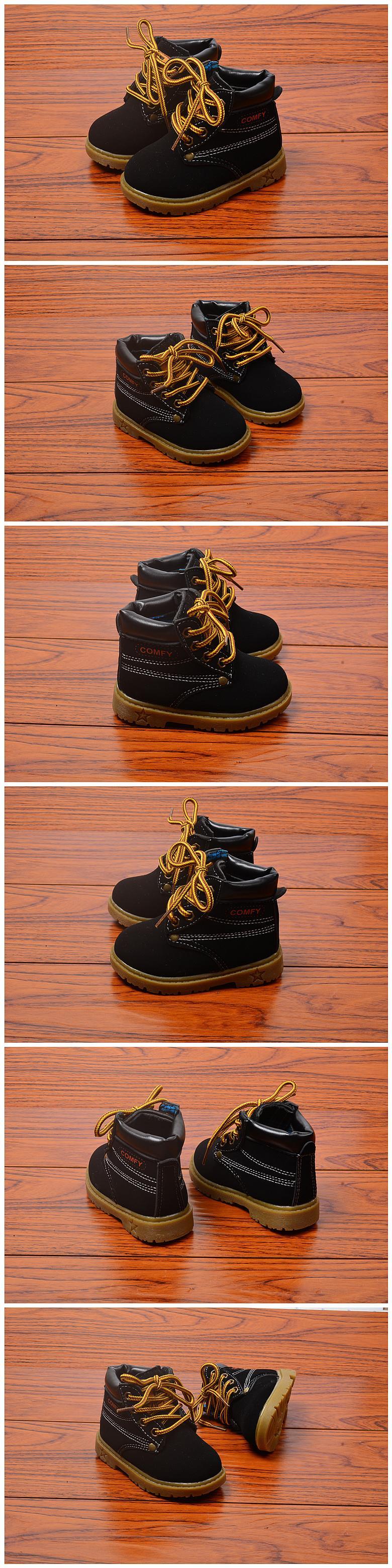 Baby Winter Boots Timberland Style