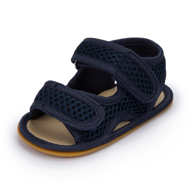 sandalias bebe primeros pasos blancas verano suave