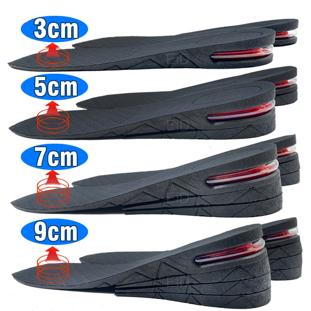 plantillas aumento altura por niveles 3 a 9cm cómodas