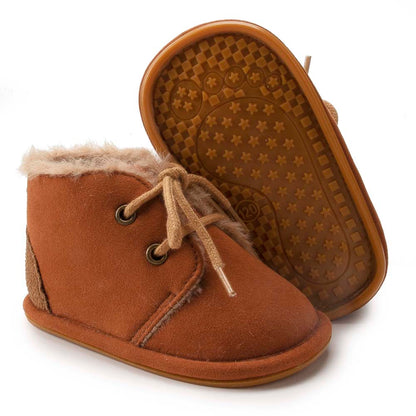 botas invierno bebe suela blanda TPR antideslizante