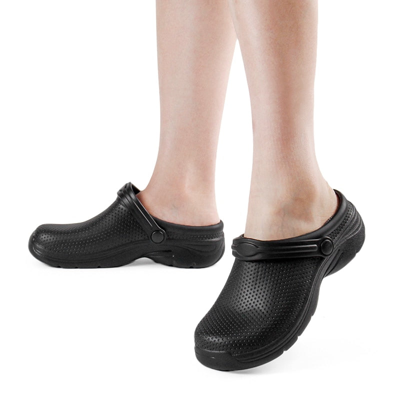 Non-slip women's work shoes