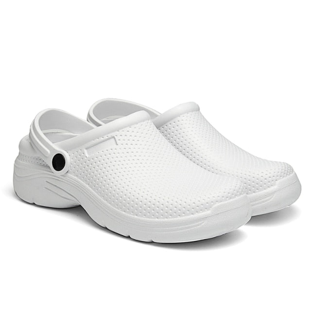 Non-slip women's work shoes