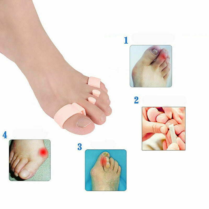 corrector bunion pie gel ortopédico alivio nocturno