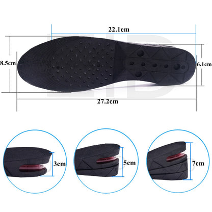 plantilla elevadora 7cm aumento altura hombre cómoda